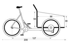 an image of a bike with wheels and spokes on the front, side view