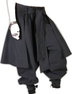 Cotton Harem Pants For Fall, Fall Cotton Harem Pants, Solid Cotton Harem Pants For Fall, Techwear Style Wide Leg Cotton Pants, Cotton Wide Leg Techwear Pants, Wide Leg Cotton Pants In Techwear Style, Cotton Wide Leg Pants In Techwear Style, Spring Cotton Techwear Bottoms, Casual Black Cotton Harem Pants