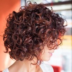 50 Perm Hair Ideas to Embrace Natural Looking Curls Short Curly Hairstyles For Women, Red Curly Hair, Hairstyle Tutorials, Thinning Hair, Curly Hair Cuts, Short Curly Hair