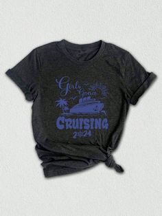 Introducing our Cruise Shirt, the perfect addition to your vacation wardrobe! Whether you're embarking on a family cruise, going on a friends' trip, or simply enjoying a summer vacation, this shirt is designed to make your experience even more memorable. Made from high-quality materials, it offers both comfort and style, ensuring you look and feel great throughout your cruise adventure. This Family Cruise Tee is not only a stylish choice but also a great way to create lasting memories with your Friends Trip, Cruise Trip, Girls Trip Shirts, Vacation Wardrobe, Vacation Cruise, Cruise Shirt, Matching Design, Family Cruise, Matching Tees