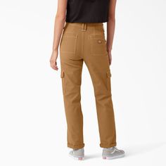 Cheap High-waisted Cotton Work Pants, High Waistedcargo Pants, Cheap Cropped Pants For Women, Cheap Relaxed Fit Khaki Jeans, Cheap Stretch Casual Cargo Pants, Affordable High Rise Cargo Jeans, Cheap Khaki Jeans With Side Pockets, Cheap Urban Mid-rise Pants, Cheap Khaki Jeans With Pockets