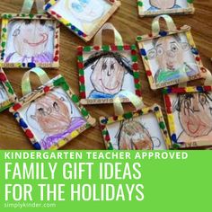 children's handmade christmas gifts for the holidays