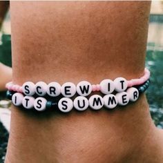 bespoke kandi bracelets sayings kandi bracelets music festivals alphabet bracelets beads ideas #jewelry #necklace #bracelets #singles #boho