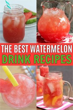 the best watermelon drink recipes