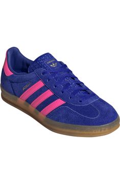 adidas Gazelle Indoor Sneaker (Women) | Nordstrom Adidas Gazelle Indoor, Contemporary Accessories, 2024 Style, Satchel Tote Bag, Adidas Gazelle Sneaker, Adidas Gazelle, Designer Clothes For Men, Toddler Girl Outfits, Women's Summer Fashion