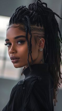 Hair Styles Undercut Women, New Hairstyle, Dreadlock Hairstyles, Undercut Hairstyles, Cornrow Hairstyles, Locs Hairstyles, Curly Hairstyles, Short Bob Hairstyles, Short Haircuts