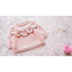 KNITTING PATTERN: Baby Onesie "Curly Girly" / Baby Romper / - Inspire Uplift Cute Pink Crochet Knitting Pattern, Girly Tips, Baby Jumper, Bind Off, Pattern Baby, Top Down, Dress Picture, Pattern Download, Baby Patterns