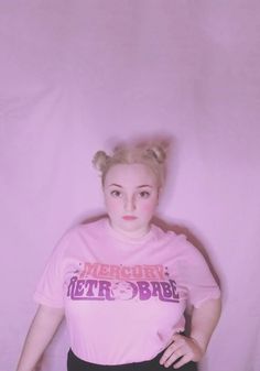 Mercury Retrobabe Tee | by kaeraz | Girl Gang Tees ⚡ Vintage Style Shirts ⚡ Southwest Tees 90s Style Pink T-shirt With Letter Print, Vintage Pink Crew Neck Tops, Pink Retro Graphic Print T-shirt, 90s Pink Letter Print Tops, 90s Style Pink T-shirt With Text Print, Retro Pink T-shirt With Screen Print, Retro Pink T-shirt For Streetwear, Vintage Pink Tops For Streetwear, Vintage Pink Top For Streetwear