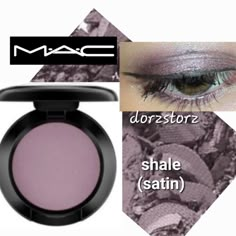 Mac Eyeshadow - Rare Color: Shale (Satin) Size: .05 Oz New In Box 100% Authentic **Currently 33 Available - Price Is For Each. 2024 Wishlist, Makeup Mac, Makeup Shades, Swag Makeup, Ethereal Makeup, Mac Eyeshadow, Fancy Makeup, Womens Apparel, Dark Makeup