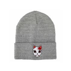 Stay cozy in style with this Demon Slayer knit beanie. Stay cozy in style with this Demon Slayer knit beanie. Demon Slayer design Fold-over brimCONSTRUCTION & CARE Acrylic Machine wash ImportedFIT & SIZING One size fits most Color: Grey. Gender: female. Age Group: adult. Tanjiro Mask, Demon Slayer Design, Demon Slayer Tanjiro, Stay Cozy, Knit Beanie, Demon Slayer, Gender Female, Age Group, Mask