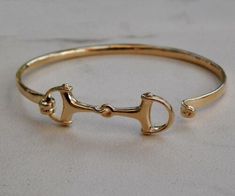 Beautiful Solid 14K Gold Small Women And Men's Horse Snaffle Bit Bangle Bracelet | eBay Horse Bracelet, Snaffle Bit, Equestrian Jewelry, Price Increase, Horse Jewelry, Cuff Bangle Bracelet, Small Women, Gold Cuffs, Jewelry Lookbook