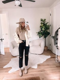 Classy Fall Outfits, Capsule Wardrobe Women, Booties Outfit, Cold Outfits, Future Outfit, Outfit Inspiration Fall, Teenage Fashion Outfits, Fall Fashion Outfits