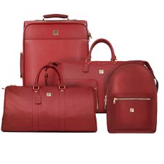 . Luxury Black Rectangular Duffle Bag, Red Laptop Bag For Travel, Burgundy Leather Travel Backpack, Red Rectangular Bags For Business Trips, Rectangular Red Bags For Business Trips, Classic Red Leather Backpack, Red Leather Travel Briefcase, Red Rectangular Travel Backpack, Burgundy Standard Backpack For Travel