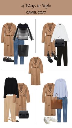 Style Camel Coat, Camel Coat Outfit, Clothes And Shoes, Travel Outfits, Capsule Outfits