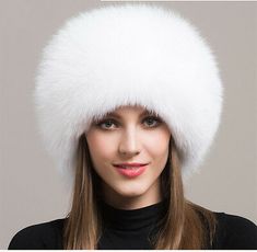 Women Real White Fox Fur Hat Russian Winter Warmer Ear Cap Ushanka Cossack Ski | eBay Fur Russian Hat, Winter Fur Hat, Russian Hat, Russian Winter, Ear Cap, Faux Fur Hat, Trapper Hats, Designer Hats, Hat Women