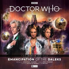 the cover to doctor who's new novel, the companion of the dales