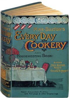 an old book with the title mrs betton's every day cookey