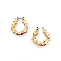 Step out in style with the Eleanor French Pearl Hoop Earrings. Crafted from 18K gold-plated metal with exquisite pearl details, these unique earrings will elevate your look every day. Waterproof and designed to last, show off your sense of style with these beautiful hoops. Length: 1" Pearl & Crystal 18k Gold plated Waterproof Non-tarnishing Hypoallergenic Pearl Details, Pearl Crystal, Pearl Hoop Earrings, Elevate Your Look, Unique Earrings, 18k Gold, Gold Plate, Sense, Hoop Earrings