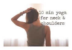 Pin now, practice later! 10 min yoga video for neck and shoulder pain. Yoga will fix anything!!!!!!!!!! Yoga For Neck And Shoulders, 10 Min Yoga, Yoga For Neck, Yoga Video, Neck And Shoulder Pain, Gentle Yoga, Yoga Exercises, Qi Gong