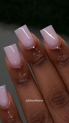 Unique Acrylic Nails, Acrylic Nails Coffin Short, Short Acrylic Nails Designs, Pink Acrylic Nails, Square Acrylic Nails