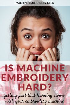 Is machine embroidery hard How To Embroider With Machine, Embroidery Sewing Machine Projects, How To Use An Embroidery Machine, How To Machine Embroidery, Embroidery Designs For Machines, Brother Embroidery Machine Tutorial, Embroidery Business, Embroidery Machine Ideas, Embroidery Machine Projects