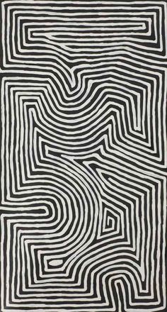 an abstract black and white pattern with wavy lines in the center, as if it was made out of paper