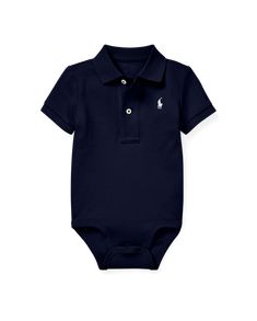 Polo Bodysuit, Baby Boy Ralph Lauren, Mom Dr, Cotton Bodysuit, Newborn Boy, Cotton Polo