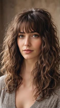 Top 50 Amazing Hairstyles for Short Hair 🌺 Best Hairstyles for Girls|Beautiful hair Permed Hair With Straight Bangs, Curly Wavy Hair Fringe, Long Wavy Bob With Fringe, Medium Wavy Hair With Curtain Bangs, Long Wavy Curly Hair With Bangs, Thick Hairstyles With Bangs, Permed Hairstyles With Bangs, Long Wavy Haircuts With Bangs, Naturally Wavy Hair With Bangs