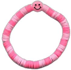 Playful Pink Adjustable Stretch Bracelet, Playful Adjustable Pink Stretch Bracelet, Fun Pink Stretch Bracelet For Friendship, Playful Pink Friendship Bracelets, Cute Pink Wristband For Friendship, Playful Pink Bangle Bracelets, Pink Playful Bracelets For Friendship, Playful Pink Adjustable Bracelets, Playful Adjustable Pink Bracelet