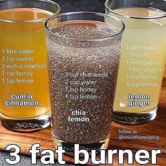 Healthy Juice Drinks, Fat Burning Tea, Fat Burners, Resep Diet, Healthy Drinks Smoothies, Belly Fat Drinks, Healthy Juice Recipes, Makanan Diet, Diet Drinks