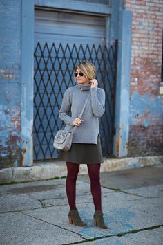 Skirt Outfits Fall, Fall Outfits For Work, Sweater Dresses, Winter Outfits For Work, Fall Outfits Women, Fall Winter Outfits