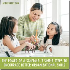 The Power of a Schedule: 3 Simple Steps to Encourage Better Organizational Skills - A Fine Parent Organizational Skills, Creating A Vision Board, Lack Of Motivation, School Age, Self Motivation, Parenting Tips, Getting Things Done, School Work