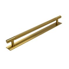 an image of a brass towel rack