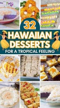 hawaiian desserts for a tropical feeling