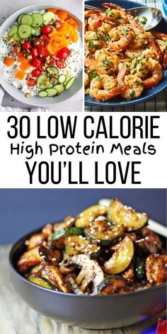 30 low calorie high protein meal you'll love to eat for dinner