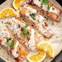 20-Minute Salmon With Creamy Garlic & Dijon Mustard Sauce - Tastilly Dijon Salmon Recipes, Lemon Dijon Sauce, Salmon Dijon, Salmon Sauce Recipes, Creamy Dijon Sauce, Salmon Sauce, Dijon Mustard Sauce, Dijon Salmon, Creamy Dijon