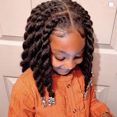 Braid Styles For Girls, Best Braid Styles, Flat Twists, Twisted Hair, Kids Curly Hairstyles, Havana Twist