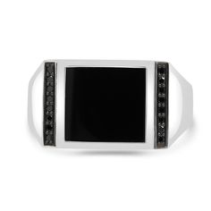 Diamond Weight: 0.07ct
Gemstones : Onyx & Black Diamonds
Hallmark: 9ct Gold (375)
Setting: Pave setting Diamond Signet Ring, Black Diamond Ring, Pave Setting, Black Diamonds, Ring Size Guide, Multi Stone, Gold Platinum, Three Stone, Signet Ring