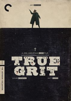 an old book with the title true grit written on it