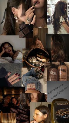 Martini Expresso, Collage Wallpapers, Brunette Aesthetic, Highest Version, Festival Make Up, Dumping Ground, Feminine Energy Aesthetic, 2024 Goals, Lifestyle Goals