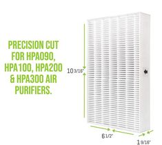 the precision cut for hpa - 100, hpa - 200 and hpa - 300 air purifiers