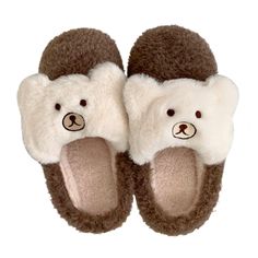 Slip into the ultimate slippers this season! An adorable looking super comfy slippers with a cute little bear on them. Patrice Cute Bear Fluffy Slippers are the perfect fit for every day, whether you’re hanging out with your friends or just out for a sleepover. They are made from high-quality PVC materials, and the soles are slip-resistant, making them perfect for wet surfaces too. Features: Style Closed toe Design Cartoon animals Sole material PVC Vamp material Soft and comfy fluffy fabric Seas Fluffy Round Toe Slippers For Loungewear, Cute Soft Slippers For Indoor Use, Cute Soft Indoor Slippers, Cute Soft Flat Slippers, Cute Super Soft Indoor Slippers, Cute Fluffy Slippers With Round Toe, Cute Super Soft Round Toe Slippers, Cute Round Toe Slippers For Loungewear, Cute Fluffy Slippers For Indoor Use