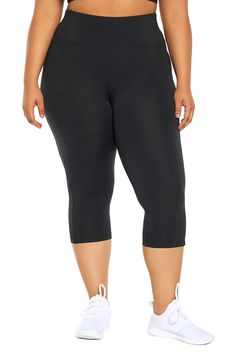 PRICES MAY VARY. High-rise capri legging with a 4" waistband for full coverage, tummy control, and slimming compression. Perfect capri legging for various activities such as cycling, running, yoga, or gym workouts. Inseam: 19 inches Capri Leggings, Wide Waistband, Gym Workouts, Capri, Shopping Outfit, Cycling, High Rise, Gym, Leggings