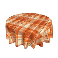 PRICES MAY VARY. Size: 60 inch ,fit 4-6 people Material: Fall tablecloth Made of 100% polyester fabrics, perfect to protect and embellish your tables Elegan Decoration: Beautifully autumn plaid fabric printed design, and give your table a new look, bring you or your family good mood Multifunction : The autumn tablecloth can protecting and decorating your dining table, dust-proof, wrinkle resistant, as a good gift to decor kitchen dining room indoor outdoor on holiday, fall, thanksgiving day Part Plaid Table Cloth, Picnic Indoor, Rustic Tablecloth, Thanksgiving Tablecloth, Fall Tablecloth, Rustic Tablecloths, Circle Table, Plaid Tablecloth, Fabric Print Design