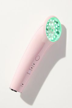 This Revilit LED tool features three types of LED light therapy blue light, red light, and green light to help rejuvenate your skin and target specific needs. Non-invasive and poke-free, this tool glides across your skin for an effortless, innovative at-home skincare routine. Skin Care Essentials Skincare Tools, Led Red Light Therapy Skin Care, Face Tools Skin Care, Solo Esthetician Room, Green Light Therapy, Apartment Finds, Skincare Tool, Glow Bar, Light Therapy Skin