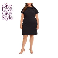 in stock Black Sheath Dress, Sheath Dress, Polyester Spandex, Plus Size Dresses, Plus Size Outfits, Pick Up, In Store, Buy Online, Plus Size