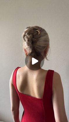 Easy Updos For Thick Hair, Updos For Thick Hair, Pin Hairstyles, Easy Updos For Long Hair, Face Shape Hairstyles, Peinados Recogidos, Easy Updos, Romanticizing Life