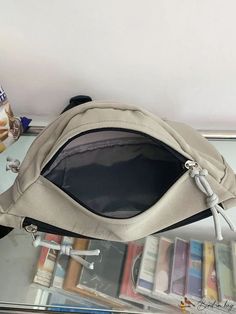 Bird in Bag - Nylon Waterproof Foldable Multi-pocket Zippered Commuter Backpack for Women Beige Nylon Bags For Outdoor Activities, Casual Gray Chest Backpack, Travel Chest Bag Backpack With Multiple Pockets, Casual Nylon Bag With Zipper Pocket, Functional Khaki Backpack With Zipper Pocket, Casual Gray Chest Bag For Outdoor Activities, Casual Gray Chest Bag For School, Casual Gray Chest Bag With Pockets, Casual Khaki Nylon Backpack