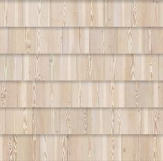 wood planks are arranged in the shape of a wall or ceiling, with different colors and sizes