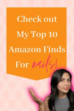 Find my personal top ten amazon finds for the professional nail artist Amazon Favorites, Amazon Prime Day, Prime Day, Found On Amazon, Amazon Finds, Top 10, Things To Think About, Let It Be